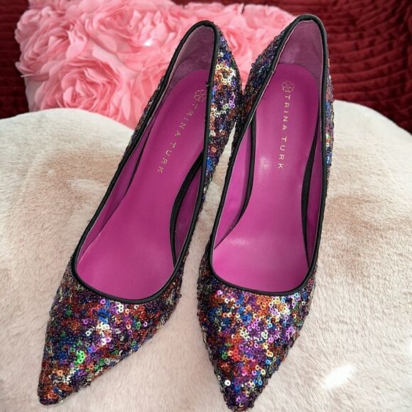 🤩 dance 💃 🪩 the night away in sequins heels 👠 sparkle ✨ 💖 ❇️ - Picture 2 of 16